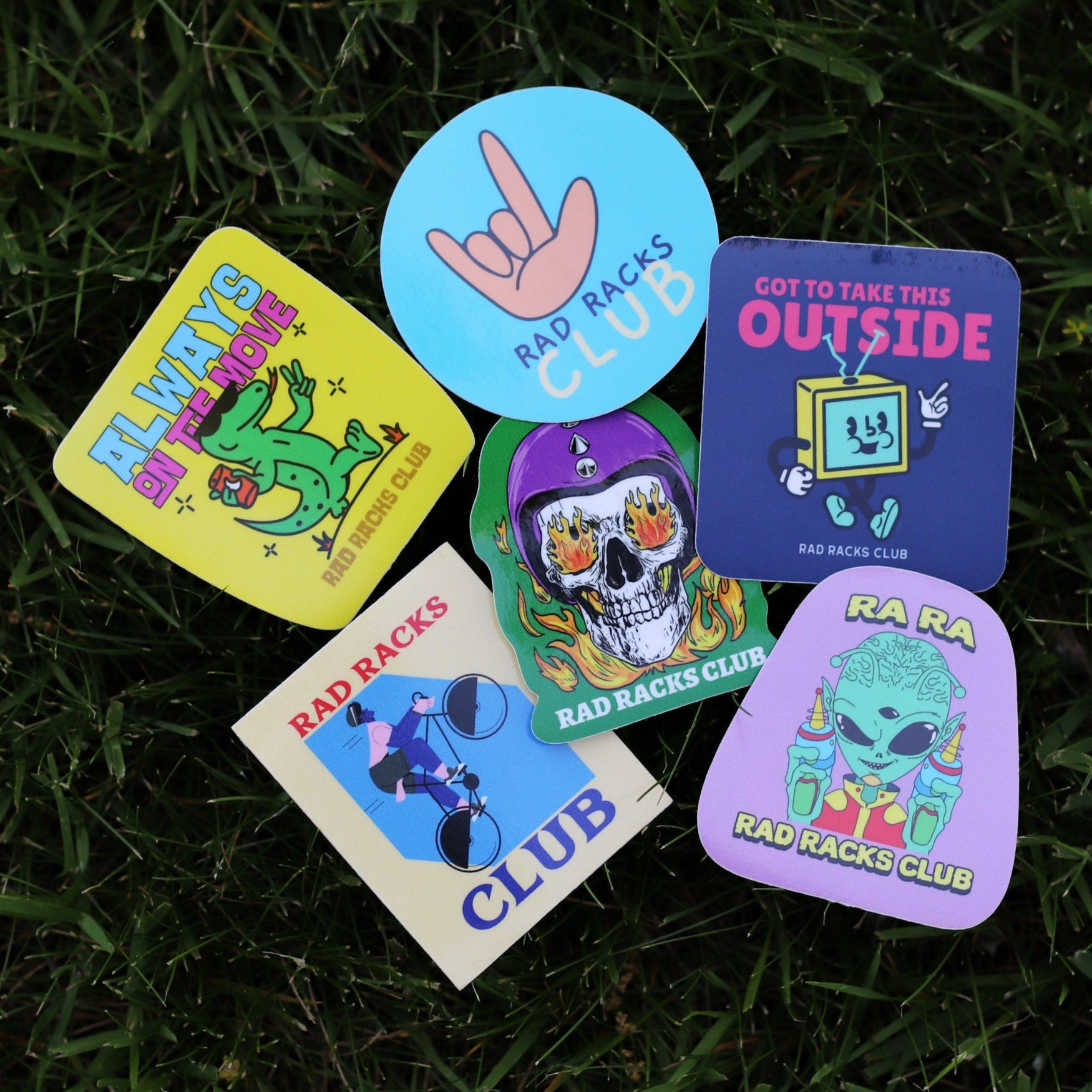 RARA Stickers Pack – RadRacks.ca